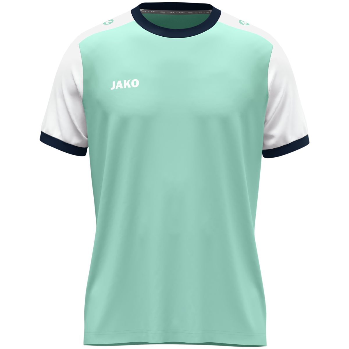 JAKO Shirt Dynamic KM 4270 Munt Wit Marine