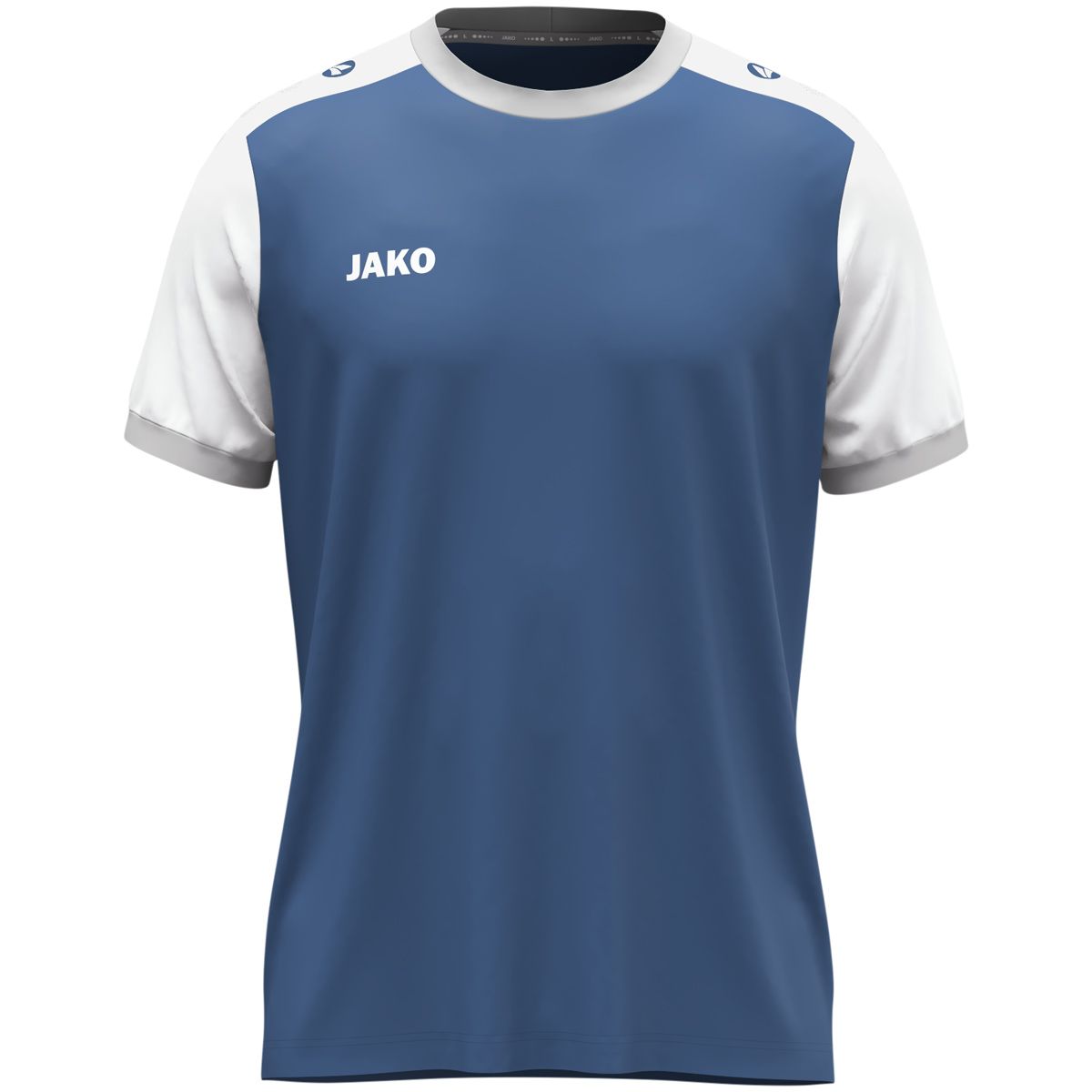 JAKO Shirt Dynamic KM 4270 Nachtblauw Wit Lichtgrijs | Jakosportkleding | Bedrukking mogelijk