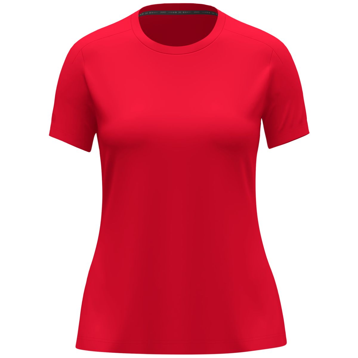 JAKO Dames T-shirt Uni 6105 Rood | Jakosportkleding | Bedrukking mogelijk 