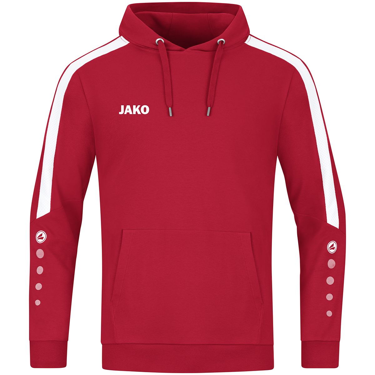 JAKO Sweater met Kap Power 6723 Rood