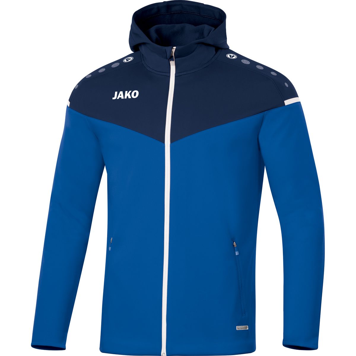 JAKO Jas met Kap Champ 2.0 6820 Blauw Marine