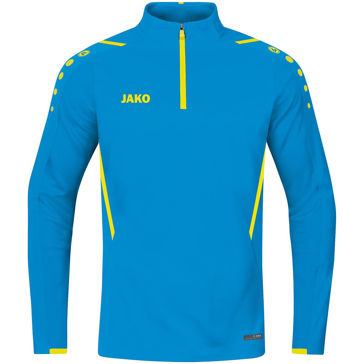 JAKO Ziptop Challenge 8621 JAKO Blauw Fluo Geel