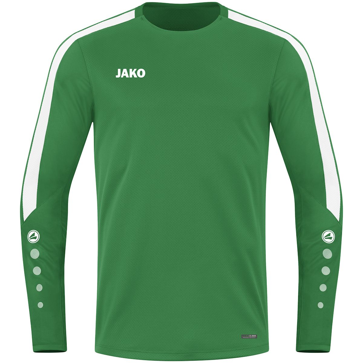 JAKO Sweater Power 8823 Groen Wit