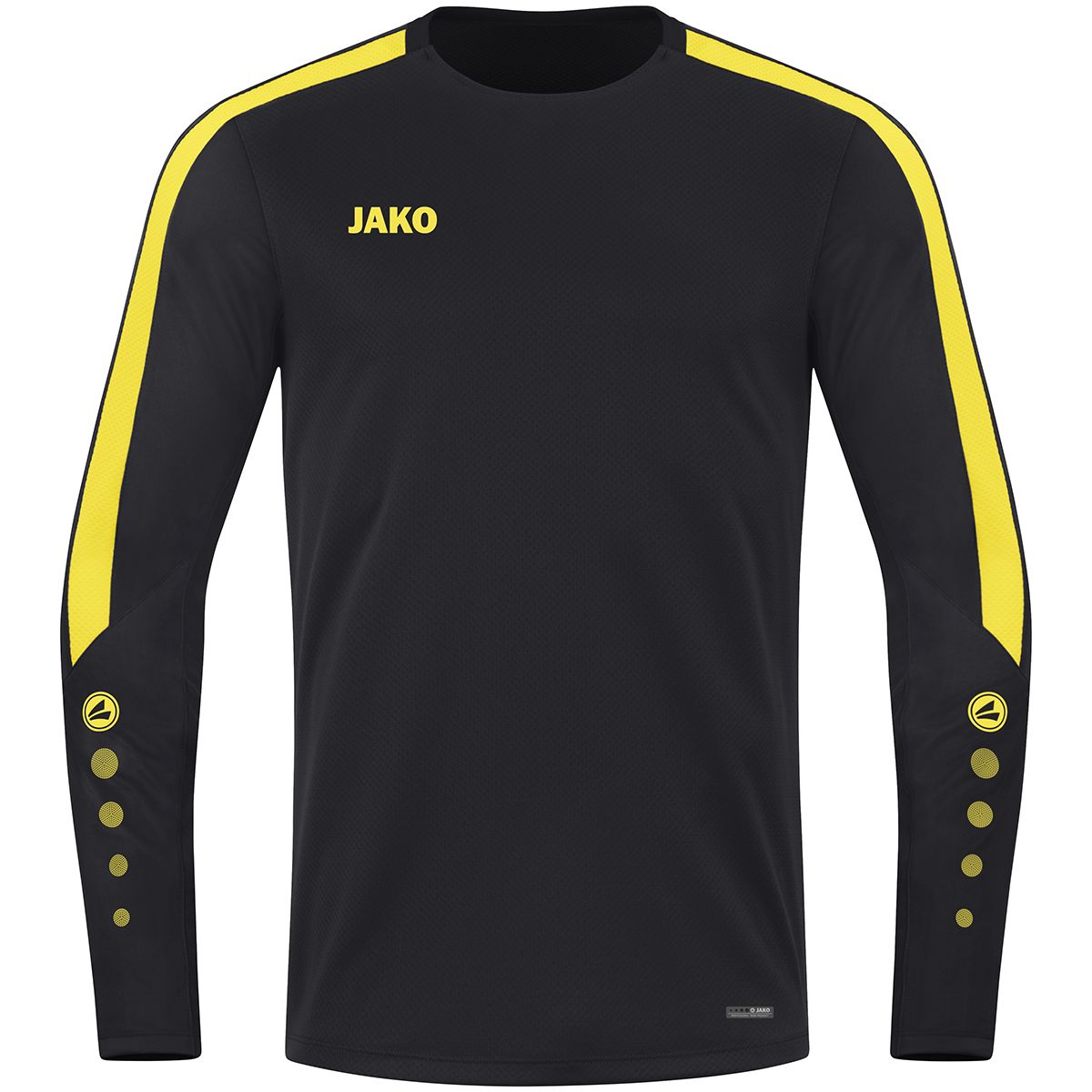 JAKO Sweater Power 8823 Zwart Geel