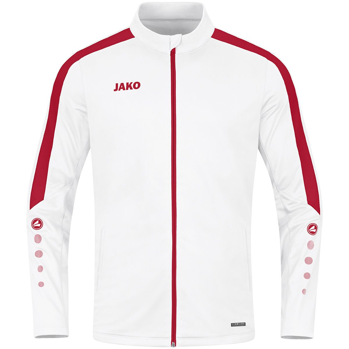 JAKO Polyestervest Power 9323 Wit Rood 