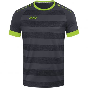 JAKO Shirt Celtic Melange KM 4214 Antraciet Lime