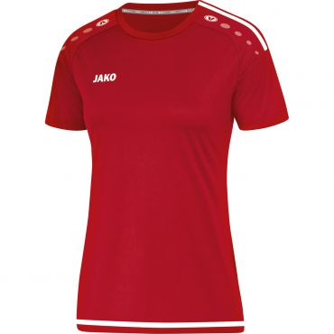 JAKO Dames T-shirt Striker 2.0 4219 Chilirood Wit
