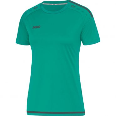 JAKO Dames T-shirt Striker 2.0 4219 Turqouise Antraciet
