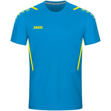 JAKO T-shirt Challenge 4221 JAKO Blauw - Fluogeel