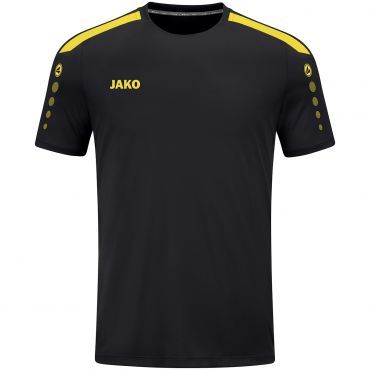 JAKO T-shirt Power 4223 Zwart Geel