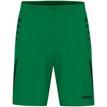 JAKO Short Challenge 4421 Groen - Zwart