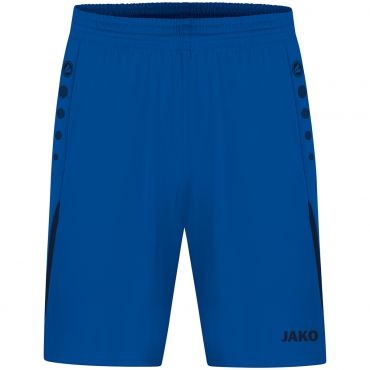 JAKO Short Challenge 4421 Blauw - Zwart