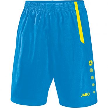 JAKO Short Turin 4462 JAKO Blauw Fluogeel