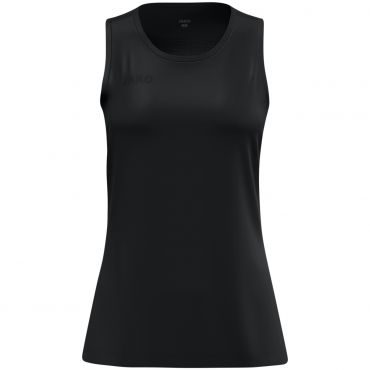 JAKO Dames Tanktop Uni 6005D Zwart  | Jakosportkleding | Bedrukking mogelijk