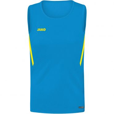 JAKO Tanktop Challenge 6021 JAKO Blauw Fluogeel