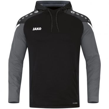 JAKO Sweater met Kap Performance 6722 Zwart Antraciet