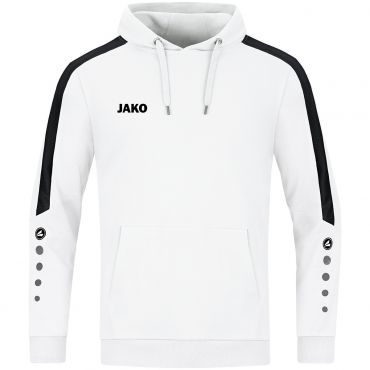 JAKO Sweater met Kap Power 6723 Wit