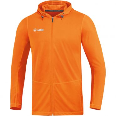 JAKO Jas met kap Run 2.0 Oranje