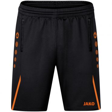 JAKO Trainingsshort Challenge 8521 Zwart Oranje
