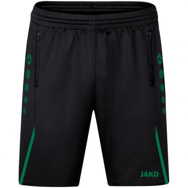 JAKO Trainingsshort Challenge 8521 Zwart Groen