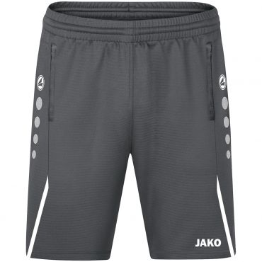 JAKO Trainingsshort Challenge 8521 Grijs Wit 