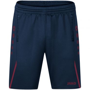 JAKO Trainingsshort Challenge 8521 Marine Fluogeel