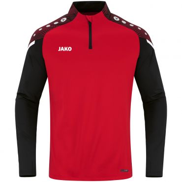 JAKO Ziptop Performance 8622 Rood Zwart