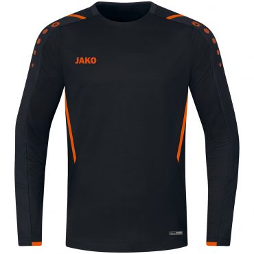 JAKO Sweater Challenge Zwart Oranje