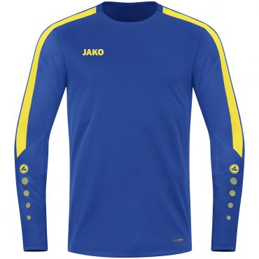JAKO Sweater Power 8823 Blauw Geel 