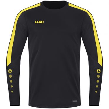 JAKO Sweater Power 8823 Zwart Geel