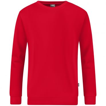 JAKO Sweater Organic C8820 Rood | Jakosportkleding.nl | Bedrukking mogelijk