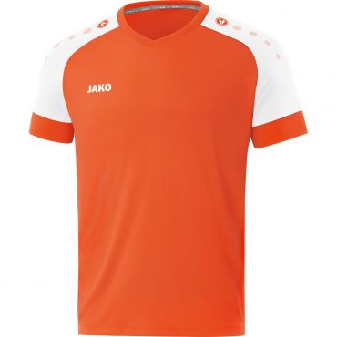 JAKO Shirt Champ 2.0 KM 4220 Oranje Wit 