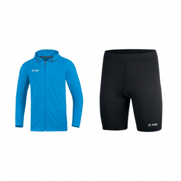 JAKO Running set 2.0 Blauw